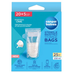 Canpol babies Torebki do przechowywania pokarmu 25 szt.