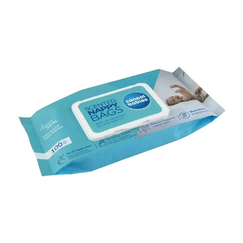Canpol babies Woreczki zapachowe na zużyte pieluszki 100 szt.