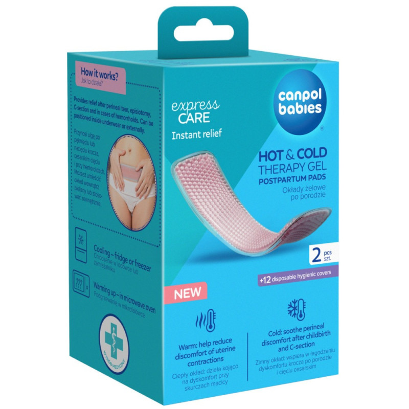 Canpol babies Okłady żelowe po porodzie 2 szt.