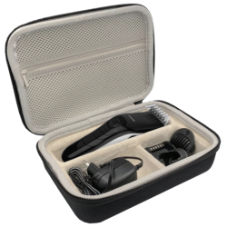 Maszynka do włosów Philips QC5115/15 + Etui na maszynki i golarki czarne + Zestaw fryzjerski (2 nożyczki + grzebień)