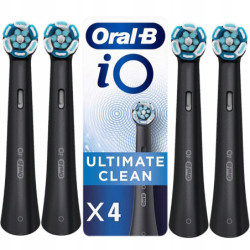 Końcówka Oral-B iO ULTIMATE CLEAN Black 4-PAK