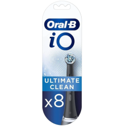Końcówka Oral-B iO ULTIMATE CLEAN Black 8-PAK
