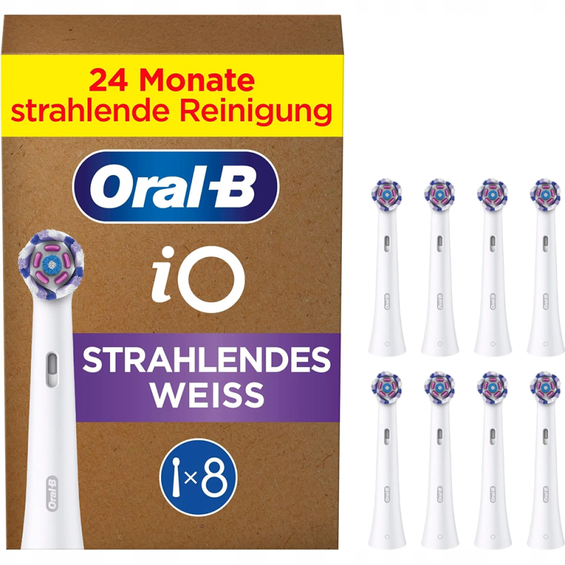 Końcówka Oral-B iO Radiant White 8-PAK