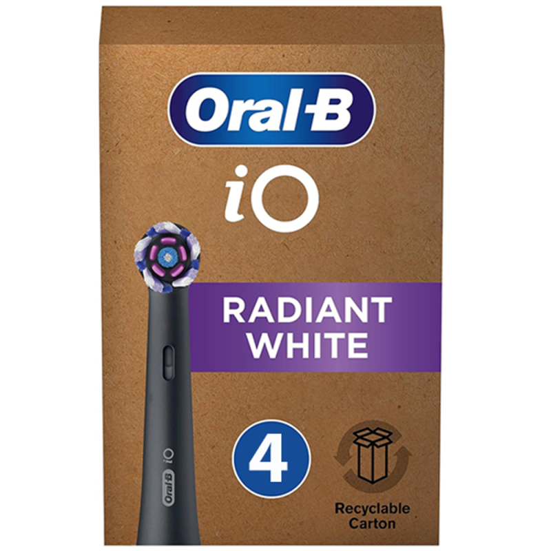 Końcówka Oral-B iO Radiant Black 4-PAK