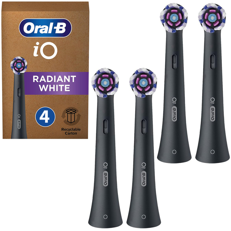 Końcówka Oral-B iO Radiant Black 4-PAK