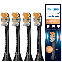 Końcówka Philips HX9091/11 A3 Premium All-in-One Black 4-PAK