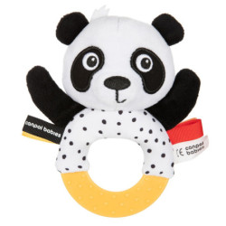 Canpol babies sensoryczna zabawka z gryzakiem i grzechotką BabiesBoo