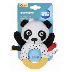 Canpol babies sensoryczna zabawka z gryzakiem i grzechotką BabiesBoo