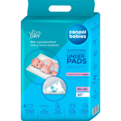 Canpol babies wielofunkcyjne podkłady higieniczne 90x60 z przylepcem