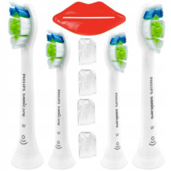 2x Końcówka Philips DiamondClean White HX6062/26 2-PAK + wyciskacz