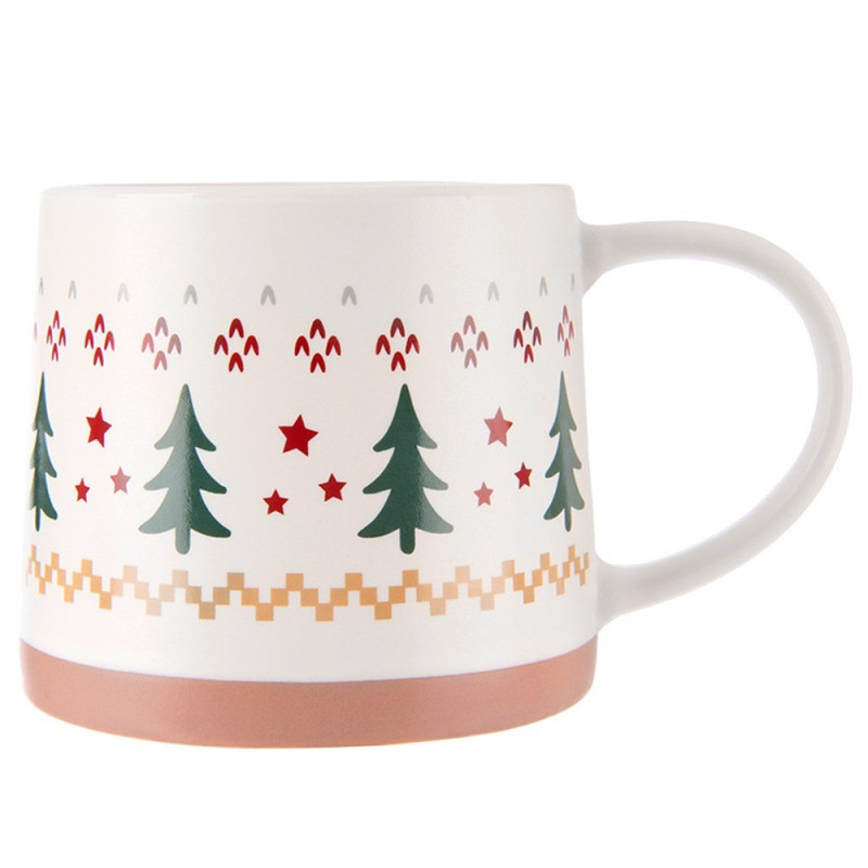 Kubek porcelanowy 3800ml choinki