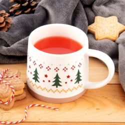 Kubek porcelanowy 3800ml choinki