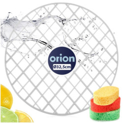 Mata do zlewu okrągła 32,5cm szara