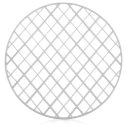 Mata do zlewu okrągła 32,5cm szara