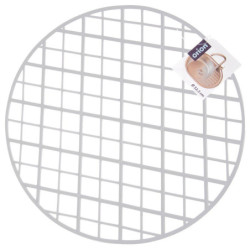 Mata do zlewu okrągła 32,5cm szara