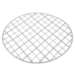 Mata do zlewu okrągła 32,5cm szara