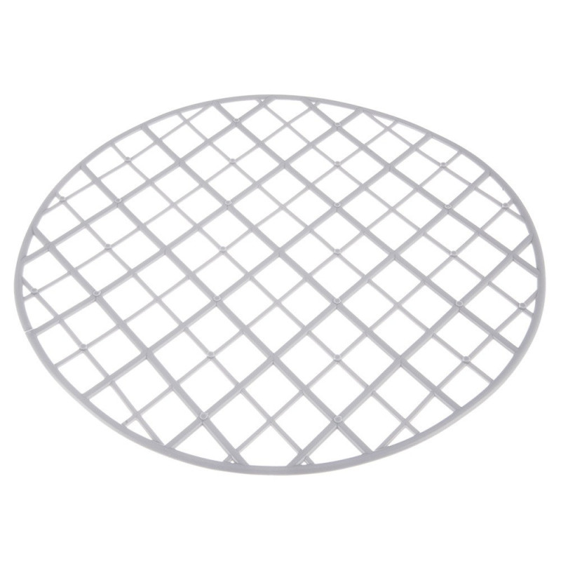 Mata do zlewu okrągła 32,5cm szara