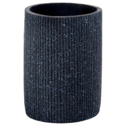 Kubek łazienkowy ceramiczny czarny