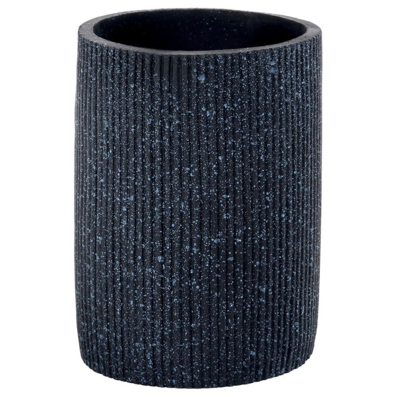 Kubek łazienkowy ceramiczny czarny