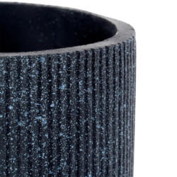 Kubek łazienkowy ceramiczny czarny