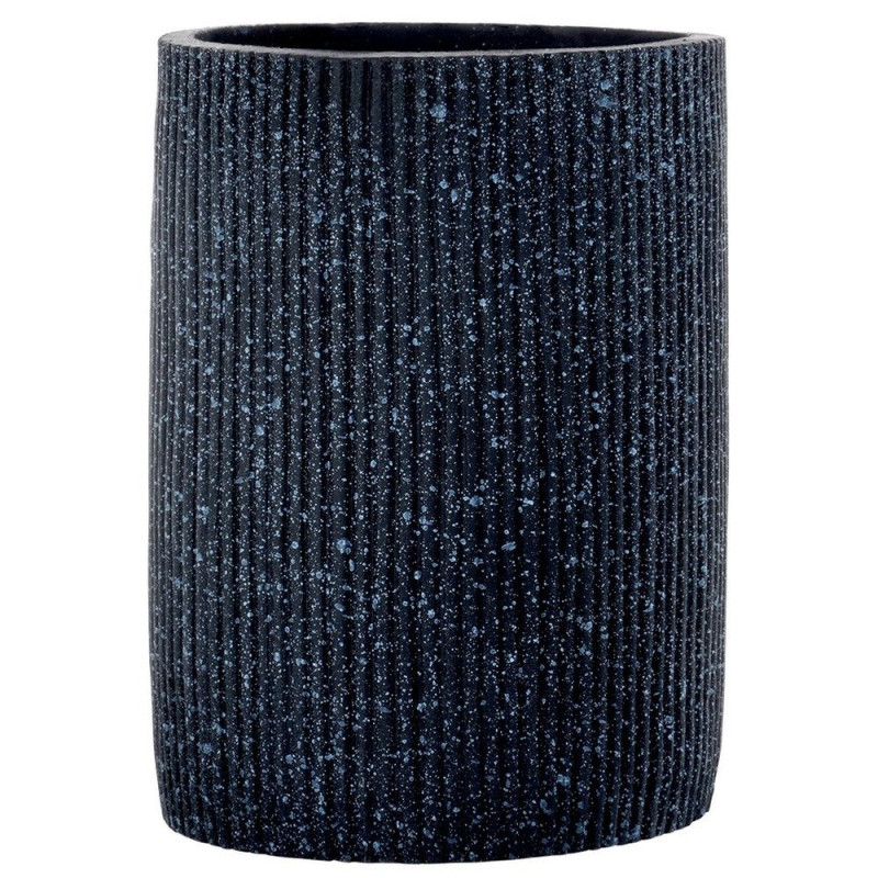 Kubek łazienkowy ceramiczny czarny