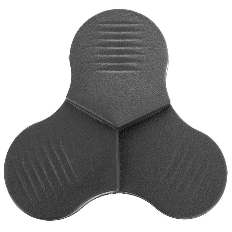 Stoper do drzwi szary 12x12x1,8 cm