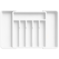 Wkład do szuflady na sztućce biały Wellhaus