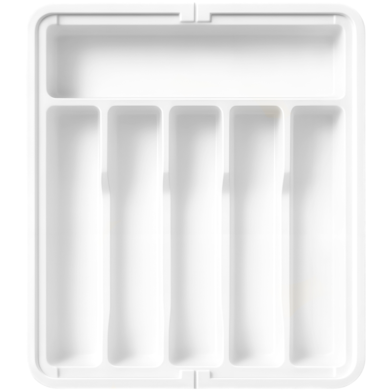 Wkład do szuflady na sztućce biały Wellhaus