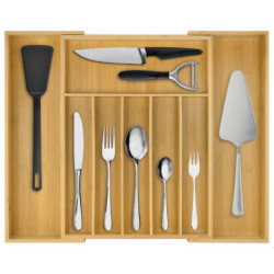 Wkład do szuflady na sztućce bambusowy Wellhaus