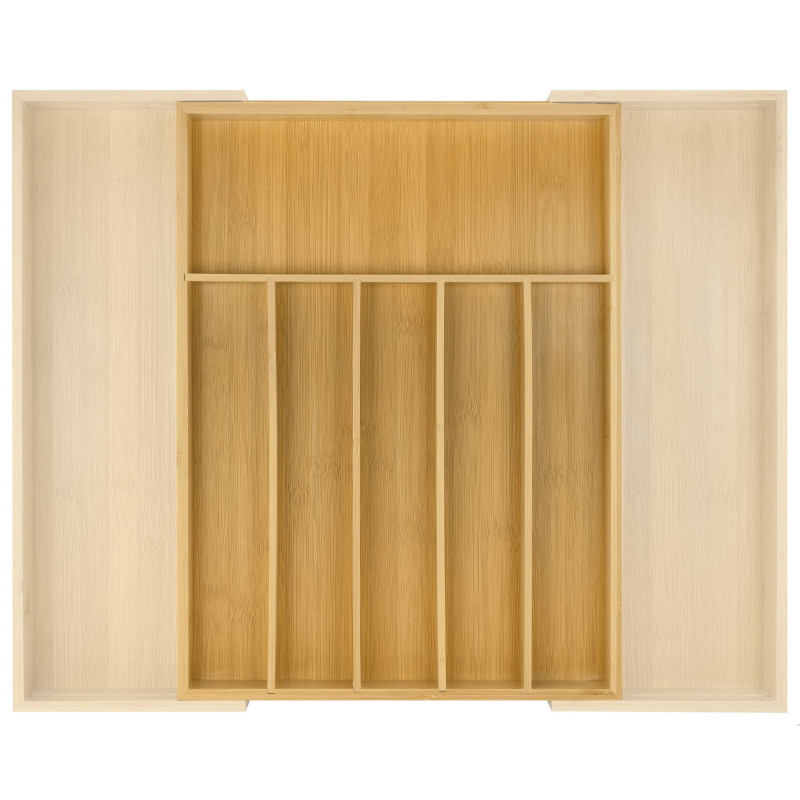 Wkład do szuflady na sztućce bambusowy Wellhaus