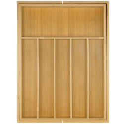 Wkład do szuflady na sztućce bambusowy Wellhaus