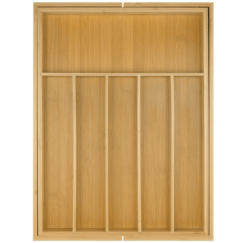 Wkład do szuflady na sztućce bambusowy Wellhaus