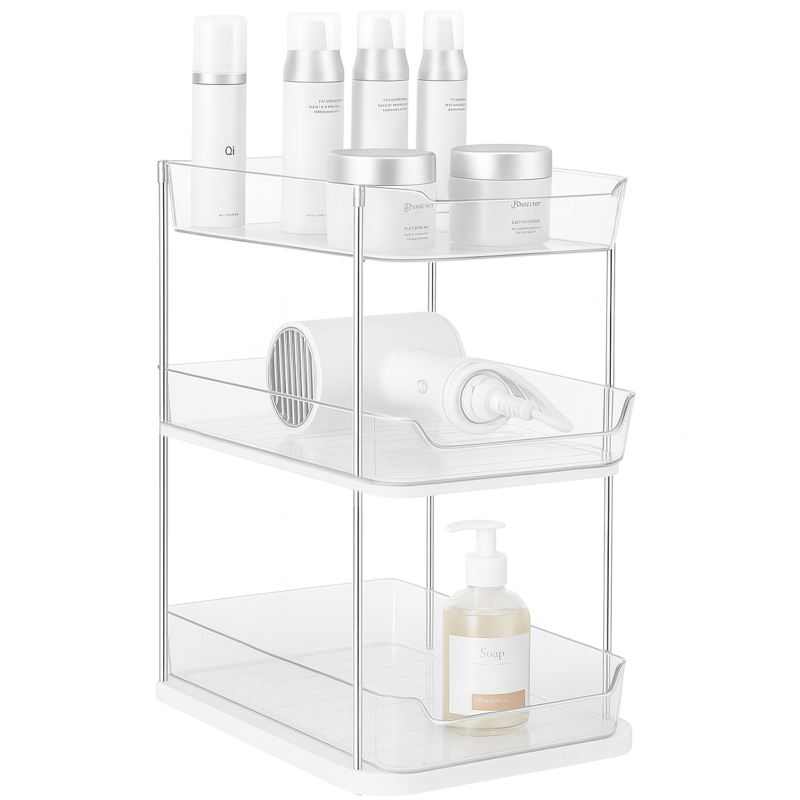 3 warstwowy stojak do łazienki/kuchni Wellhaus