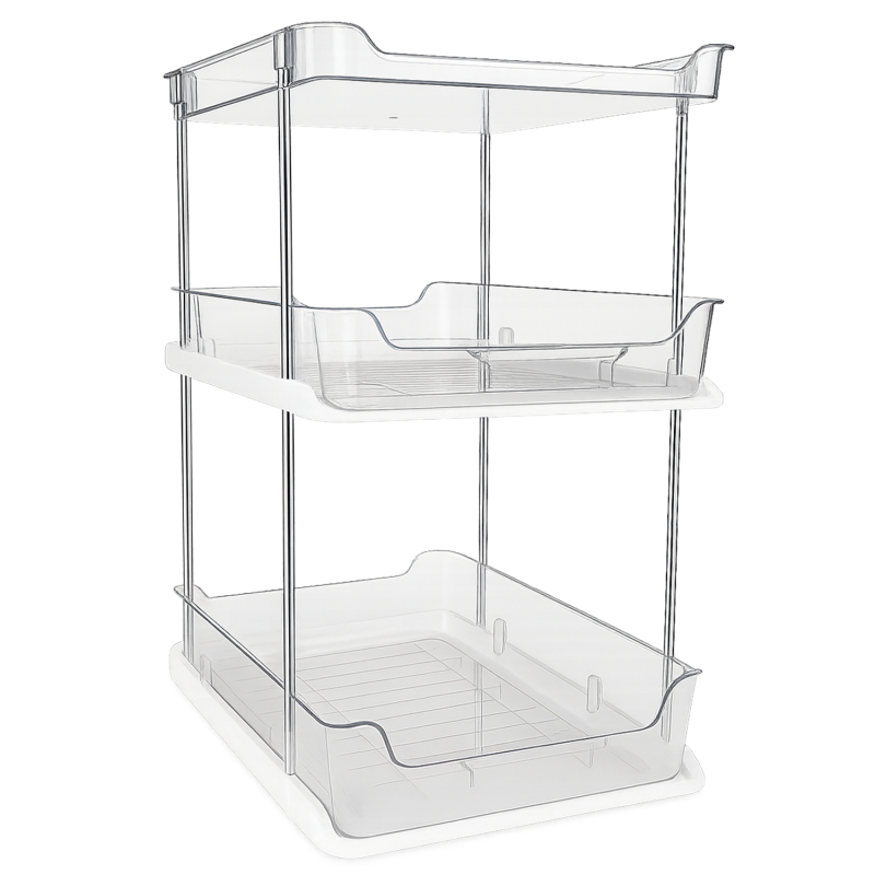 3 warstwowy stojak do łazienki/kuchni Wellhaus