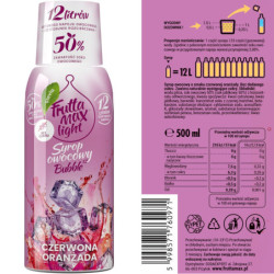 Syrop FruttaMax ORANŻADA CZERWONA LIGHT 500ml