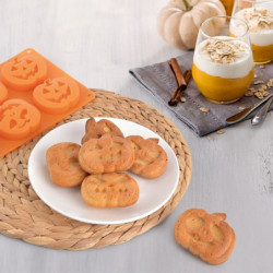 Forma silikonowa do pieczenia ciastek 27x18x3cm dynia