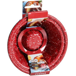 Forma do babki granitowa z kominem 12cm 2 szt.