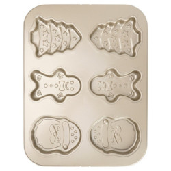 Świąteczna stalowa forma do ciastek 35x26,5cm