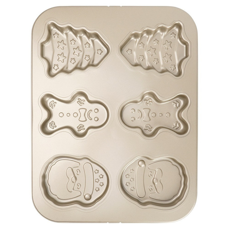 Świąteczna stalowa forma do ciastek 35x26,5cm