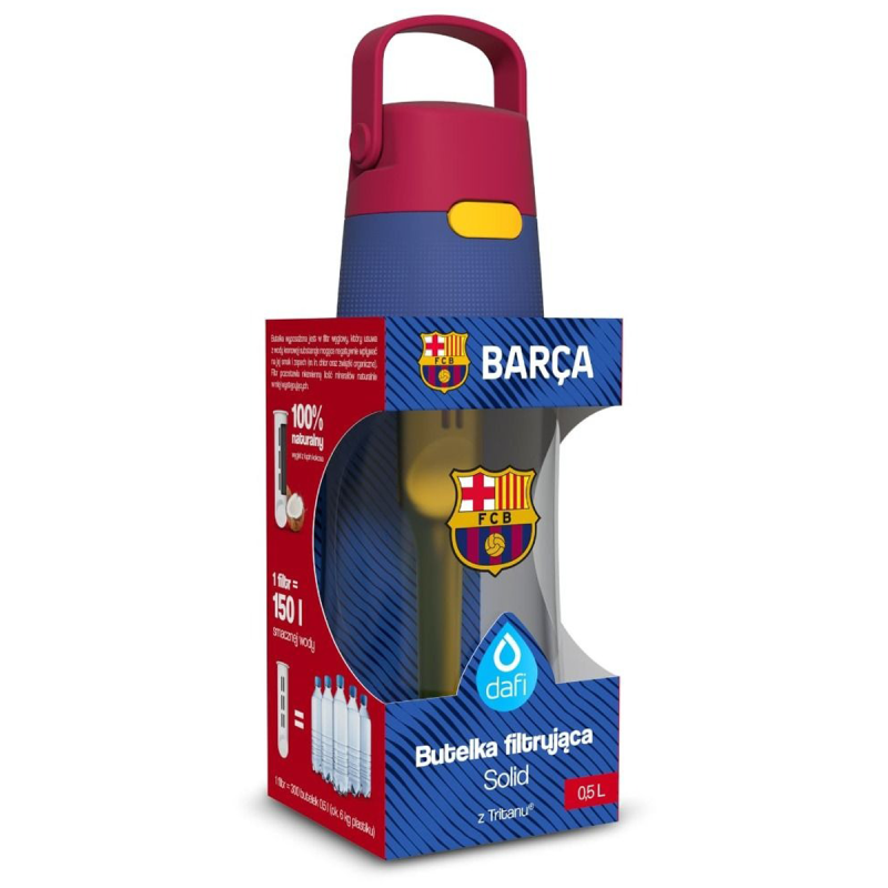 Butelka filtrująca DAFI SOLID z wkładem filtrującym FCB 0,5L WIELOKOLOR