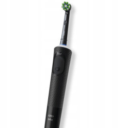 KF Oral-B Vitality Pro D103 Protect X Clean (Cross Action Black) + 4 końcówki precision czarne + etui czarne
