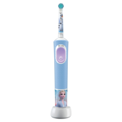 Oral-B Vitality Pro D103 Frozen + 4x końcówki zamienne EB-10A Color + etui niebieskie + podstawka