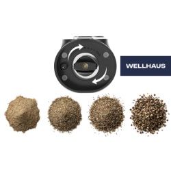 WELLHAUS Elektryczny młynek do soli i pieprzu 2szt.