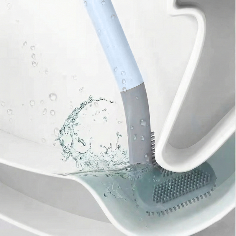 Szczotka do czyszczenia toalety z długą rączką