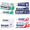 Biorepair 4×75 ml — kompletny zestaw pasty do zębów:  Pełna Ochrona, Wrażliwe Zęby , Pro White Wybielająca, Nocna