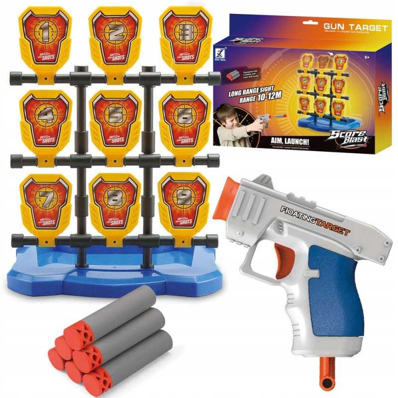 Gotowy zestaw Vest Set #3A do NERF + Ruchoma tarcza elektryczna model 3359