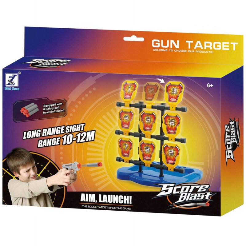 Gotowy zestaw Vest Set #3A do NERF + Ruchoma tarcza elektryczna model 3359