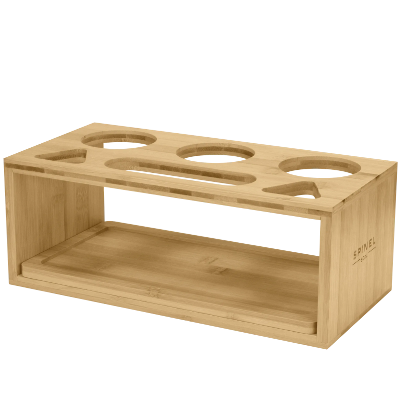 Butelki SodaStream 3x 1L Standard + Ociekacz / stojak na butelki SpinelSoda