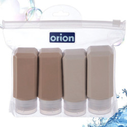 Silikonowe buteleczki podróżne