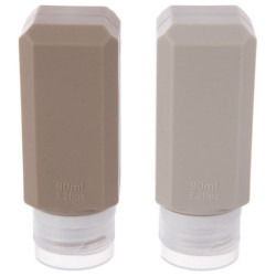 Silikonowe buteleczki podróżne